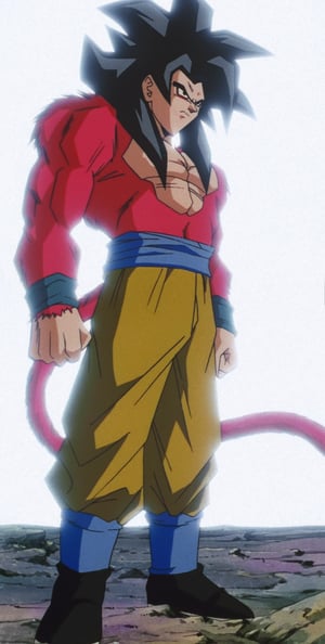 This is the Avatar Image for the Goku (SSJ4 / Dragon Ball GT) AI Voice and Text to Speech Generator
